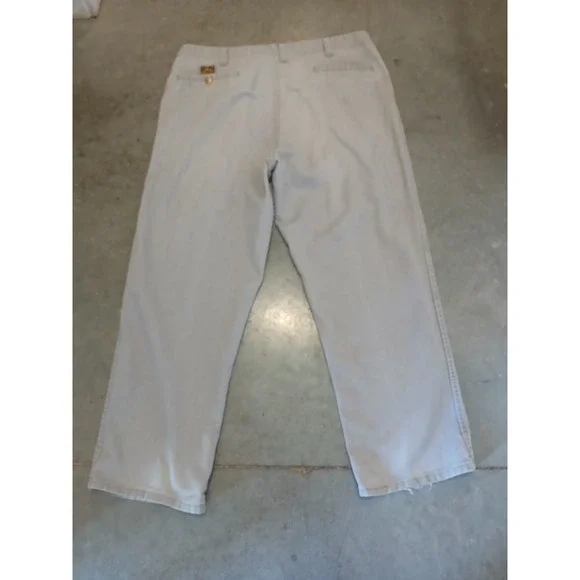 Vintage Y2K Ben Davis Gray Wide Baggy Skater Pants Trousers 38 - Picture 9 of 9